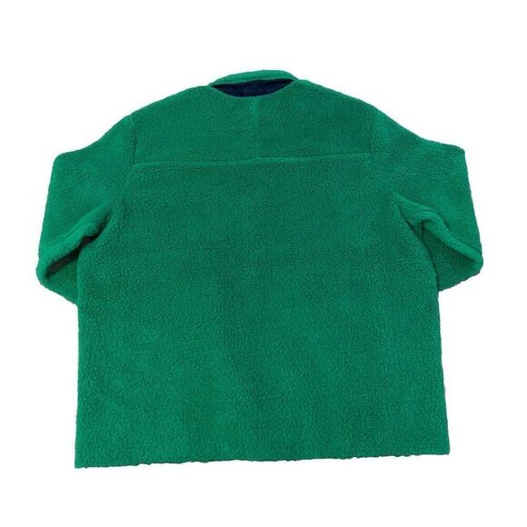 New  Polo Ralph Lauren Men's Pile Fleece Jacket Green Size Large - Picture 4 of 5